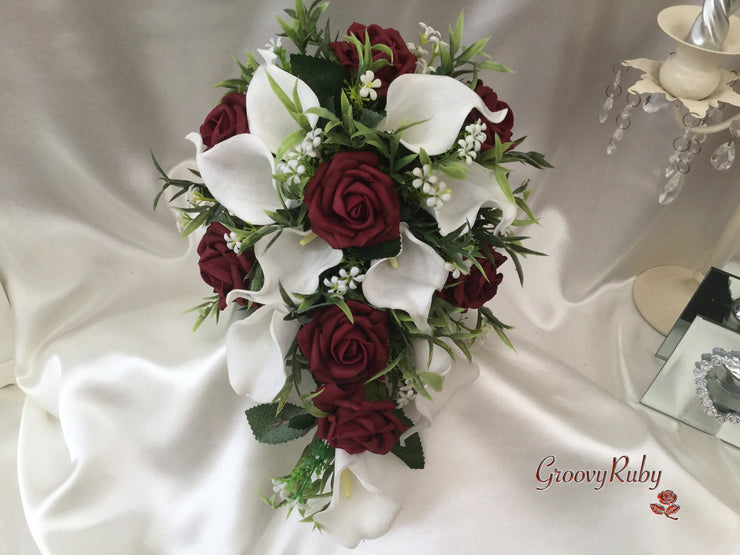 Bridesmaid Teardrop Bouquet