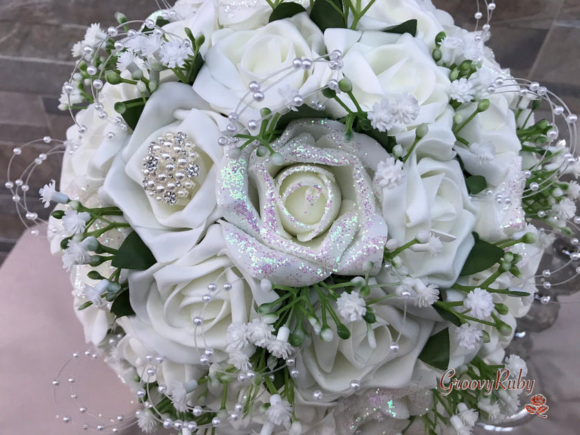 Ivy Vintage Rose Glitter