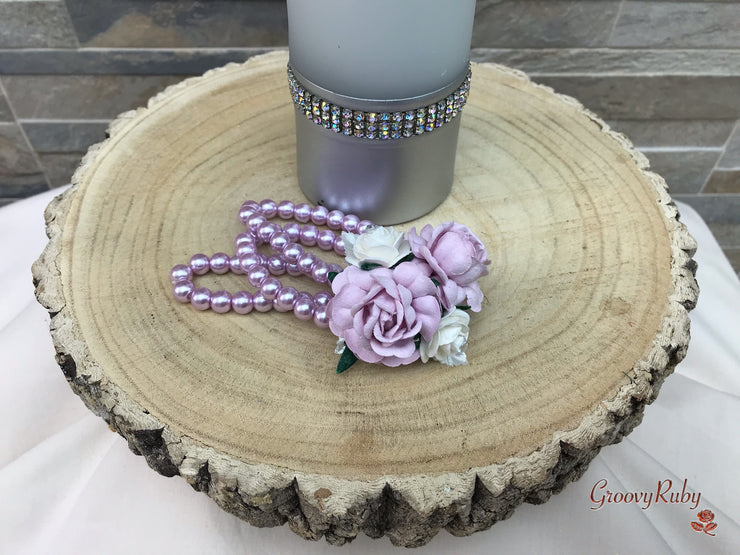 Cherish (Lilac) - Wrist Corsage