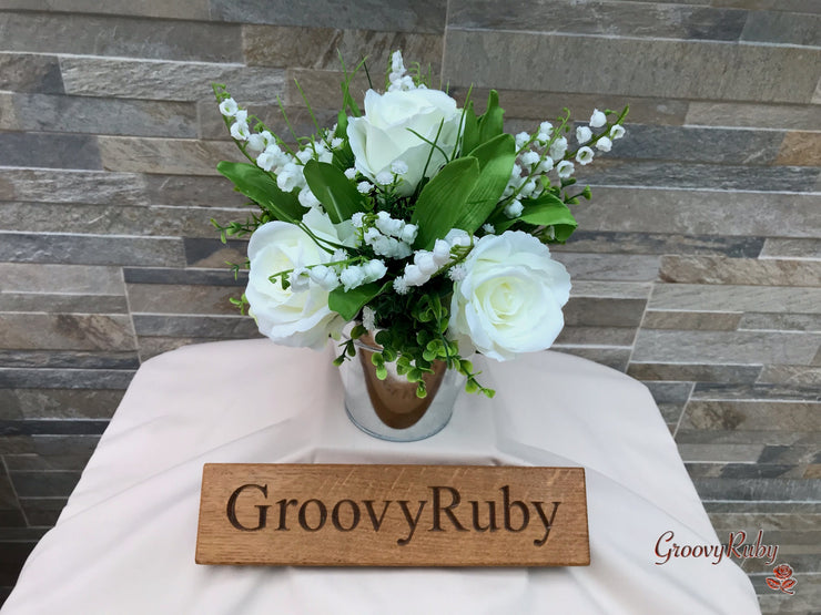 Fresh Look Ivory Roses With Lily of the Valley *Special Edition*