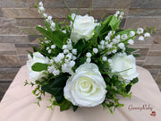 Fresh Look Ivory Roses With Lily of the Valley *Special Edition*