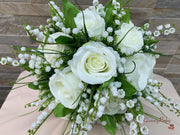 Fresh Look Ivory Roses With Lily of the Valley *Special Edition*