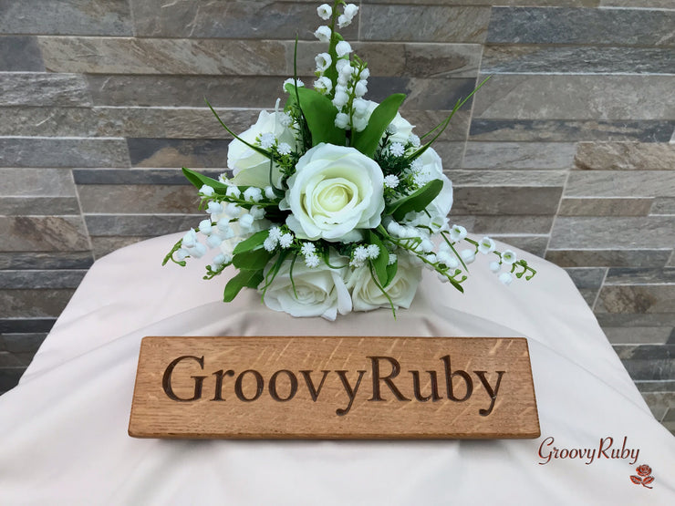 Fresh Look Ivory Roses With Lily of the Valley *Special Edition*