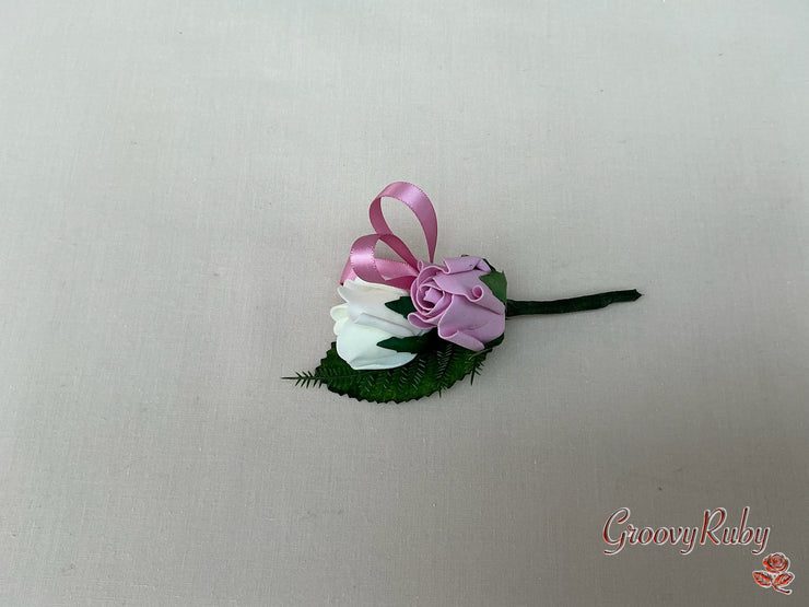Double Mini Me Buttonhole - Colour Choice
