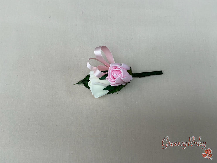 Double Mini Me Buttonhole - Colour Choice