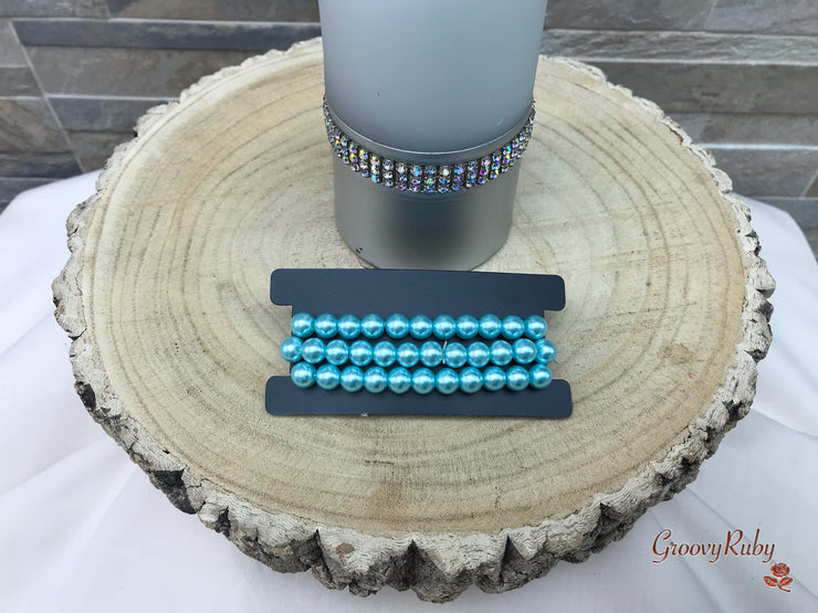 Over The Rainbow - Wrist Corsage (Choice of Bracelet Colour)