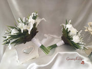 Lily of the Valley & Large Calla Lily