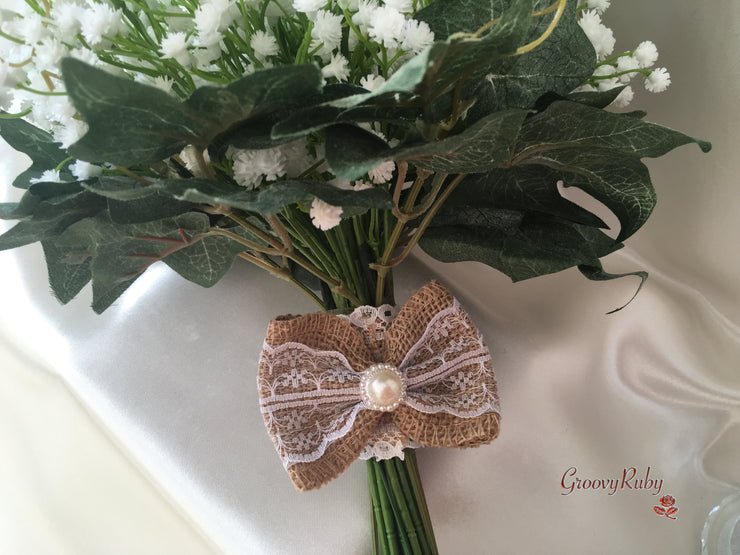 Hand Tied Gypsophila Bouquets
