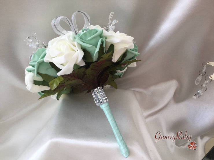Mint Green Snowflake