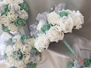 Mint Green Snowflake