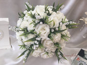 Rose, Carnation, Lily of the Valley & Foliage