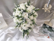 Rose, Carnation, Lily of the Valley & Foliage