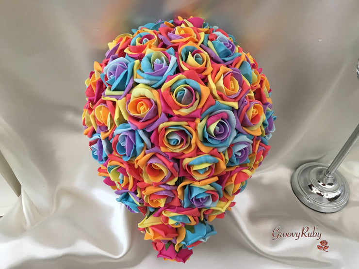Rainbow Roses