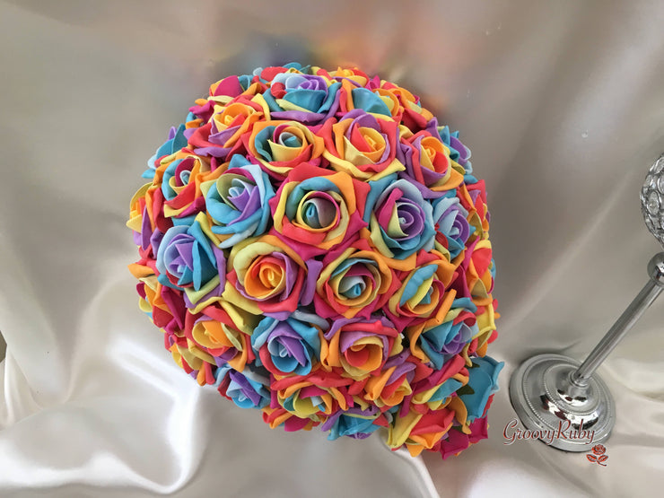 Rainbow Roses