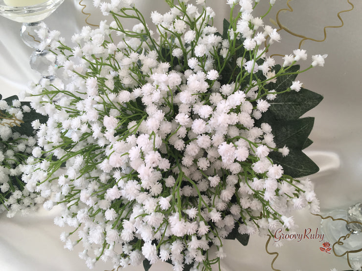 Hand Tied Gypsophila Bouquets