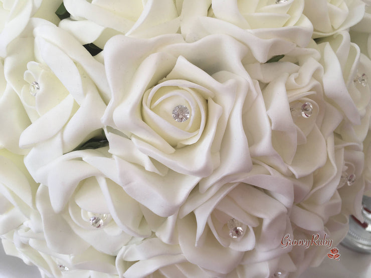Ivory Rose Crystal
