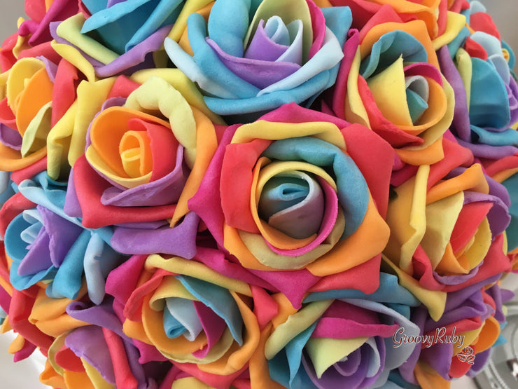 Rainbow Roses