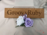 Double Rose Pearl Buttonhole - Colour Combination of your Choice