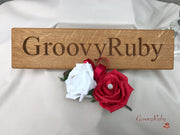Double Rose Pearl Buttonhole - Colour Combination of your Choice
