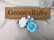 Double Rose Pearl Buttonhole - Colour Combination of your Choice