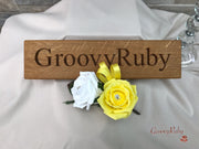 Double Rose Pearl Buttonhole - Colour Combination of your Choice