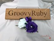 Double Rose Pearl Buttonhole - Colour Combination of your Choice