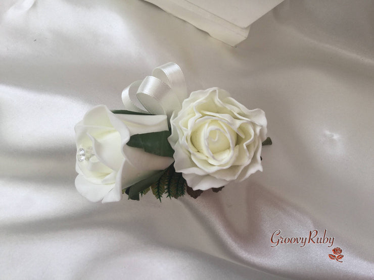 Rose, Carnation, Lily of the Valley & Foliage