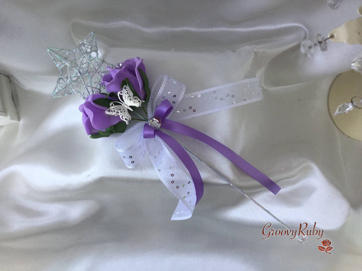 Flower Girl Wand Lilac