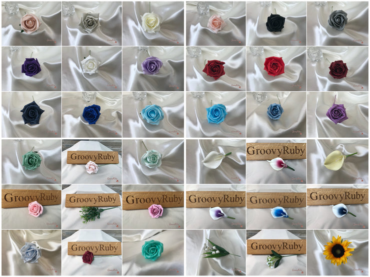 Sample Foam Roses - Colour Of Your Choice