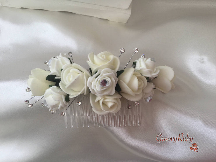 Rose, Carnation, Lily of the Valley & Foliage