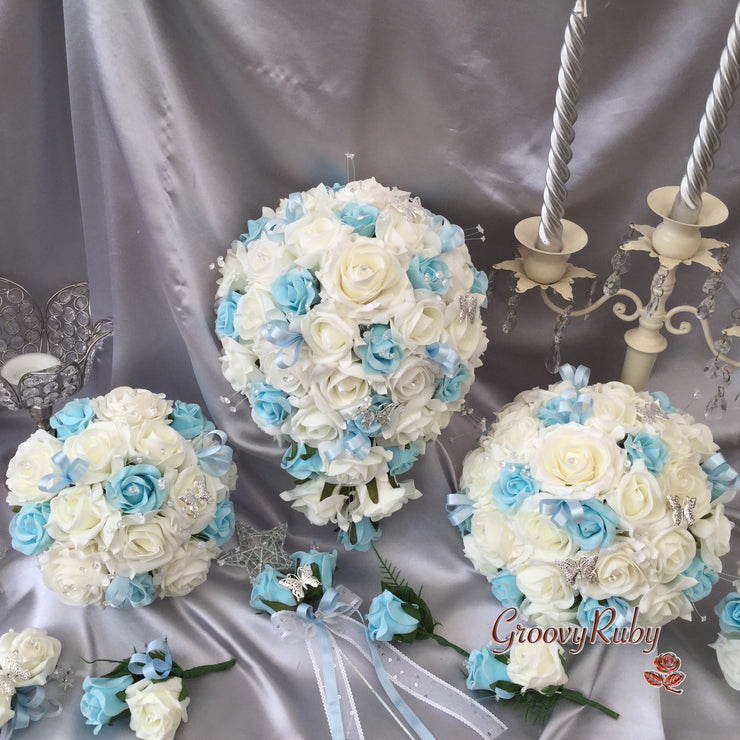 Full Baby Blue Butterfly Range