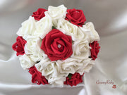 Red & Ivory Rose Crystal Range