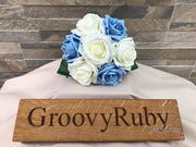 Ivory & Dusty Blue Classic
