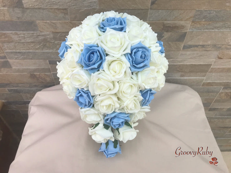 Ivory & Dusty Blue Classic