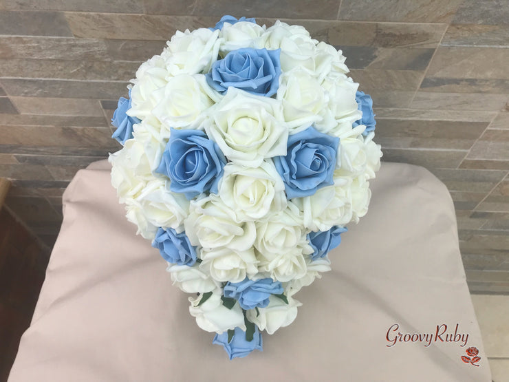 Ivory & Dusty Blue Classic