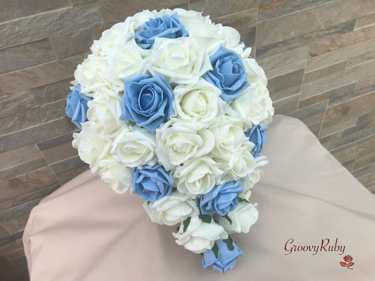 Ivory & Dusty Blue Classic