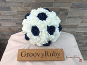 Ivory & Navy Classic