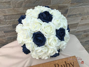 Ivory & Navy Classic