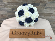 Ivory & Navy Classic