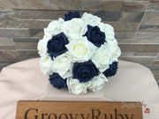 Ivory & Navy Classic