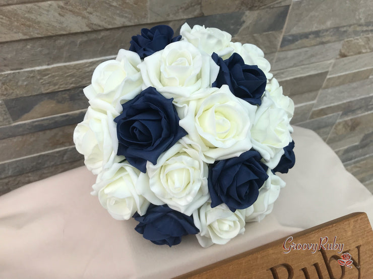 Ivory & Navy Classic