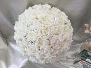Ivory Large Round Bride Bouquet