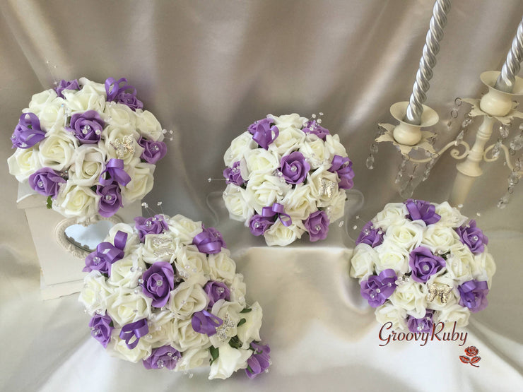 Bouquets Butterfly Lilac