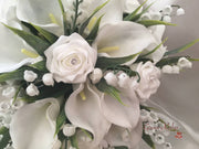 Lily of the Valley & Large Calla Lily