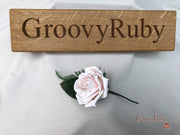 Mocha Pink Thistle With Foam Roses & Gypsophila