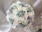 Mint Green Snowflake
