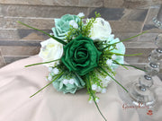 Shades of Green With Sage Ribbons