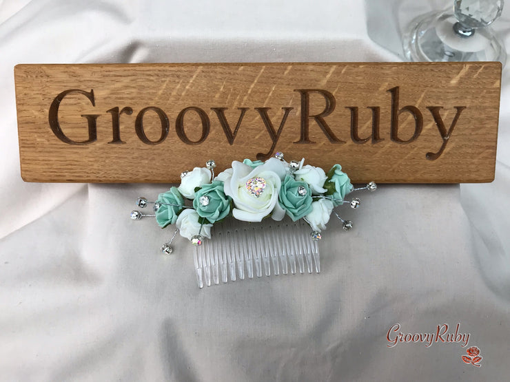 Shades of Green With Sage Ribbons