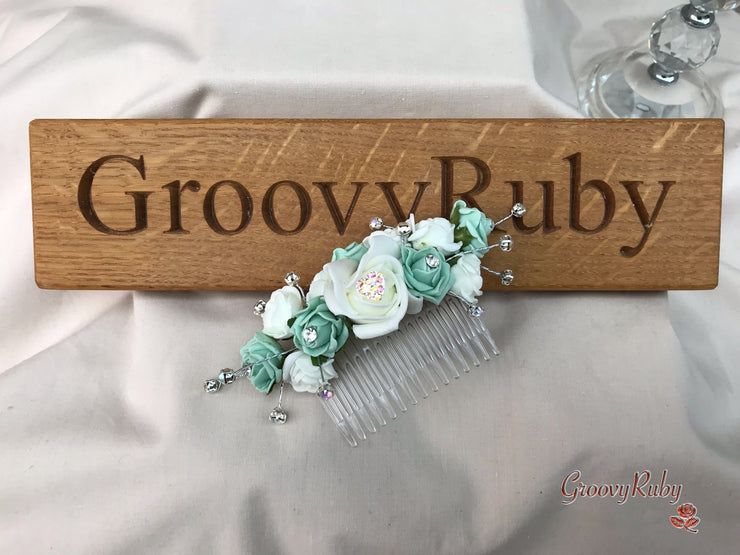 Shades of Green With Sage Ribbons