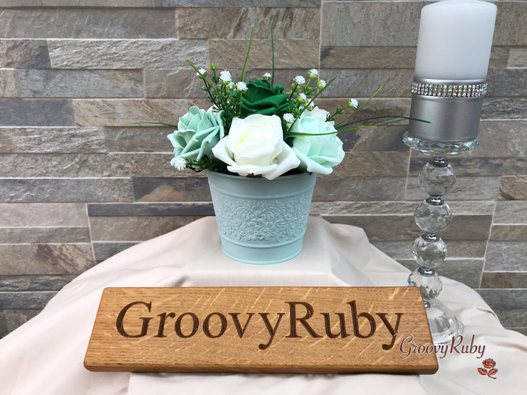 Shades of Green With Sage Ribbons